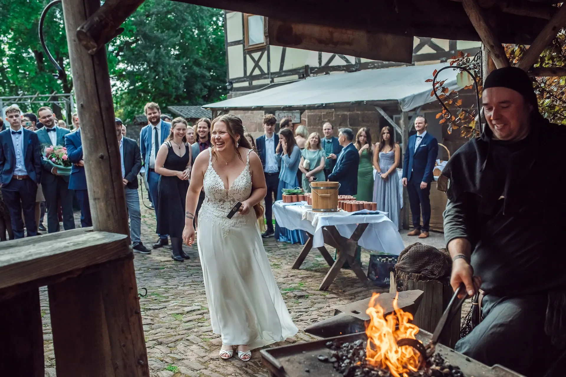Freude und Lachen — Feier Schloss Berlepsch, Juli 2025