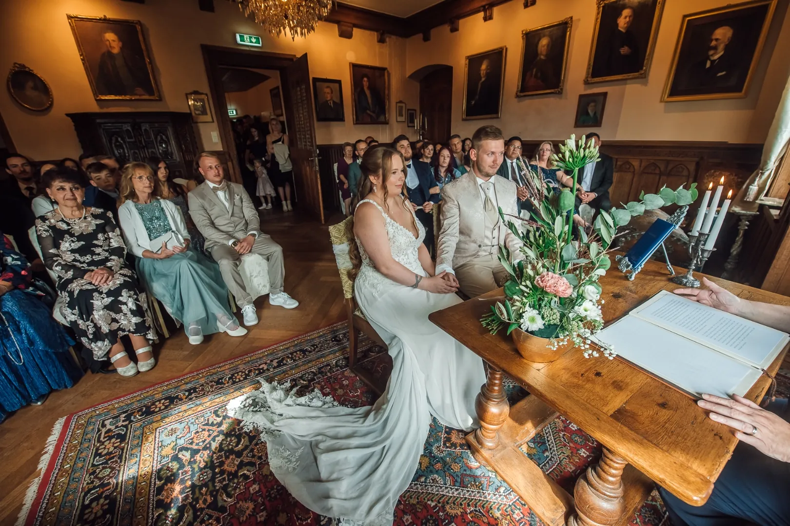 Trauung im Schloss Berlepsch — A & W Hochzeit Witzenhausen